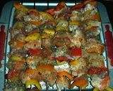 A picture of step 5 of SugaMamas Shish Ka'Puppies.