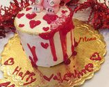 عکس مرحله 3 از دستور کیک ولنتاین