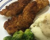 A picture of step 6 of Sammie's Stove Top Stuffing Chicken Tenders.