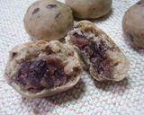 A picture of step 4 of Red Bean Paste Pão de Queijo-Style Bread.