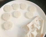 A picture of step 2 of Baked Golden Coin.