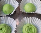 Foto langkah ke 8 dari resep Bakpao Pandan (Tanpa Mixer).