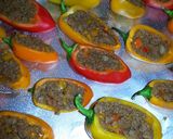 A picture of step 3 of " Mini Taco Stuffed Peppers ".