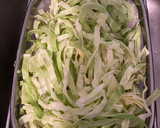 A picture of step 1 of Fried Cabbage & Bacon.