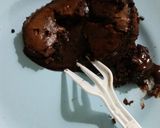 A picture of step 9 of Chocolate lava cake.