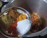 A picture of step 4 of Kodo Millet Masala Khichdi.