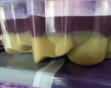 Foto langkah ke 7 dari resep Pudding Alpukat Lapis coklat #5resepterbaruku#.