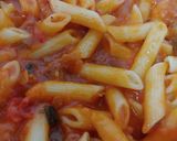 Foto del paso 4 de la receta: Macarrons amb pilotes amb tomatiga i 4 formatges al forn