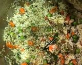 A picture of step 5 of Mint pulao.