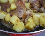 A picture of step 5 of Umami-Rich Potato and Pork Stir-Fry.