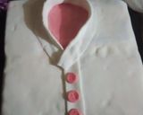 A picture of step 2 of Fondant cake.