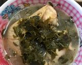 Hình bước làm 5 của món Canh chua gà lá giang!