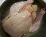 A picture of step 1 of Mom's 70's Brunswick Chicken Stew.