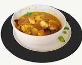A picture of step 7 of Potato tomato panneer masala.