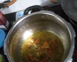A picture of step 1 of Lilva Stuff Aloo Dhokli.