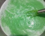 Foto langkah ke 2 dari resep Pudding Lumut Pandan (isian snack box).