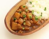 A picture of step 4 of Japanese-Style Daikon Radish Curry.