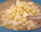 Foto del passaggio 6 della ricetta Torta di farro paesana con mele senza uova,latte