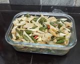 Foto langkah ke 4 dari resep Tumis Sayur Nangka Kacang Panjang.