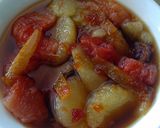 A picture of step 8 of Vickys Agave Poached & Spiced Grapefruit GF DF EF SF NF.