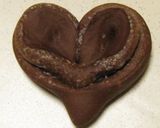 A picture of step 9 of Chocolate Heart Pastries.