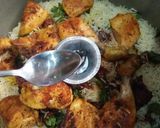 A picture of step 22 of Chicken Tikka Biryani😋💛🍲.