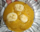 A picture of step 3 of Sooji halwa(prasadam).