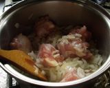 A picture of step 2 of Our Family's Soup Curry.