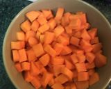 A picture of step 2 of Spiced Red Lentil Soup.