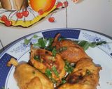 A picture of step 4 of Fried masala pakorey.