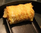 A picture of step 4 of Fluffy Mayo Cheese Tamagoyaki for Your Bento.