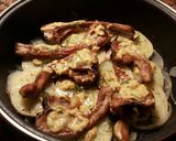 Foto del paso 17 de la receta Chuletillas de cordero, en salsa de ajos crudos y mostaza
