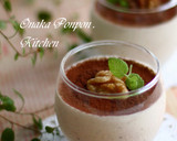 A picture of step 9 of White Chocolate & Oreo Cookie Mousse Coffee Flavored.