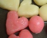 A picture of step 5 of Easy and Lovely Chewy Tender Heart-Shaped Dango (Dumplings).