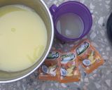 A picture of step 1 of Ginger & lime drink.