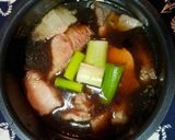 A picture of step 4 of Regional Bento - Okinawan Rafute Bento.