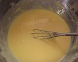 A picture of step 2 of Honey Baumkuchen.