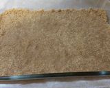 A picture of step 2 of Black Cherry Jell-O Cheesecake.