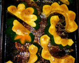 A picture of step 9 of Curry and Honey Acorn Squash.