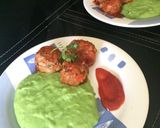 Foto del paso 7 de la receta: Puré florentino acompañado con albóndigas