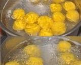 A picture of step 4 of Kabocha Mitarashi Dango.