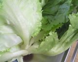 A picture of step 1 of Easy Lettuce Soup.