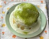Hình bước làm 2 của món Matcha Pancakes 🥞