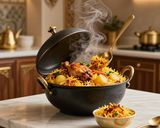 A picture of step 8 of Pakistani Sindhi Biryani Recipe | Authentic Spicy & Tangy Restaurant-Style Biryani at Home.