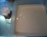A picture of step 6 of Easy Tri-Colored Diamond-Shaped Bavarois.