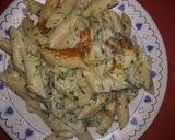 Foto del paso 4 de la receta: Fideos gratinados con espinaca