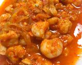 Foto langkah ke 2 dari resep Udang saus padang.
