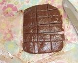 A picture of step 4 of Snowball-style Decorated Chocolate Cookies.