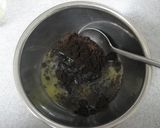 A picture of step 1 of Futako Tamagawa Cheesecake.