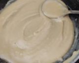 A picture of step 3 of Kaju katli.